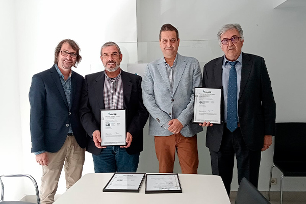 Tayser, se convierte en la primera empresa minera de Teruel en lograr la certificación trinorma